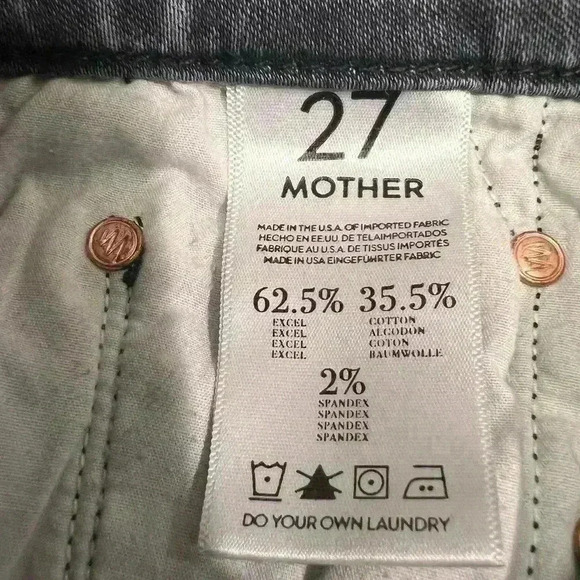 Mother the looker jeans lies & shadows Size 27 - Picture 10 of 11